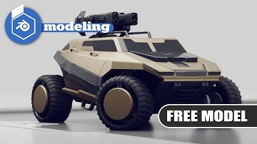 Blender  military vehicle modeling tutorial free download