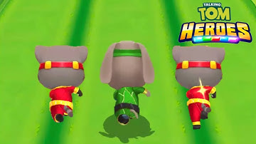 Talking Tom Hero Dash~ Special events: Swing on 13 vines in a raw