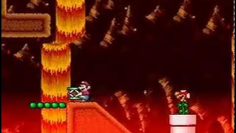 SMW Custom Level - Volcanic Valley 1