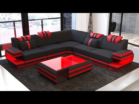 Video: Sofas with an ottoman in the interior. Corner sofa with ottoman: dimensions, photo