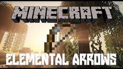 1 5 Minecraft Mod Review   Elemental Arrows Mod