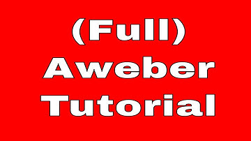 Aweber Autoresponder Tutorial