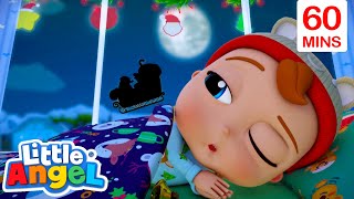 Yes Yes Baby Go To Sleep On Christmas  | Little Angel | Kids Learn! | Nursery Rhymes | Sing Along