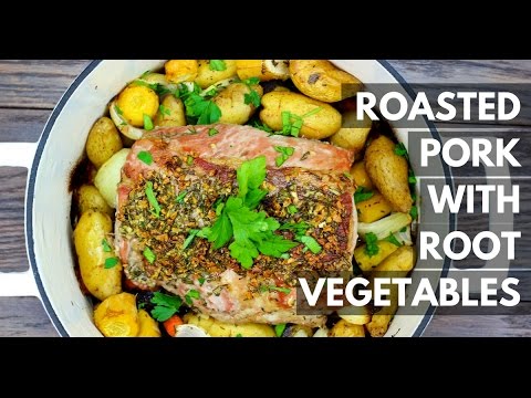 Roasted Pork with Root Vegetables