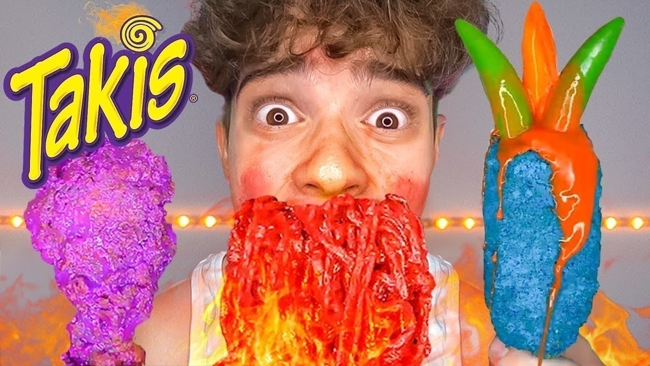 Extreme Giant Food, Tiny Food, Color Food and Super Extreme Spicy! - Food Challenges
