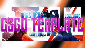 Free GFX: Template CSGO (YouTube Banner, Avatar/Logo and Twitter Header 2016)