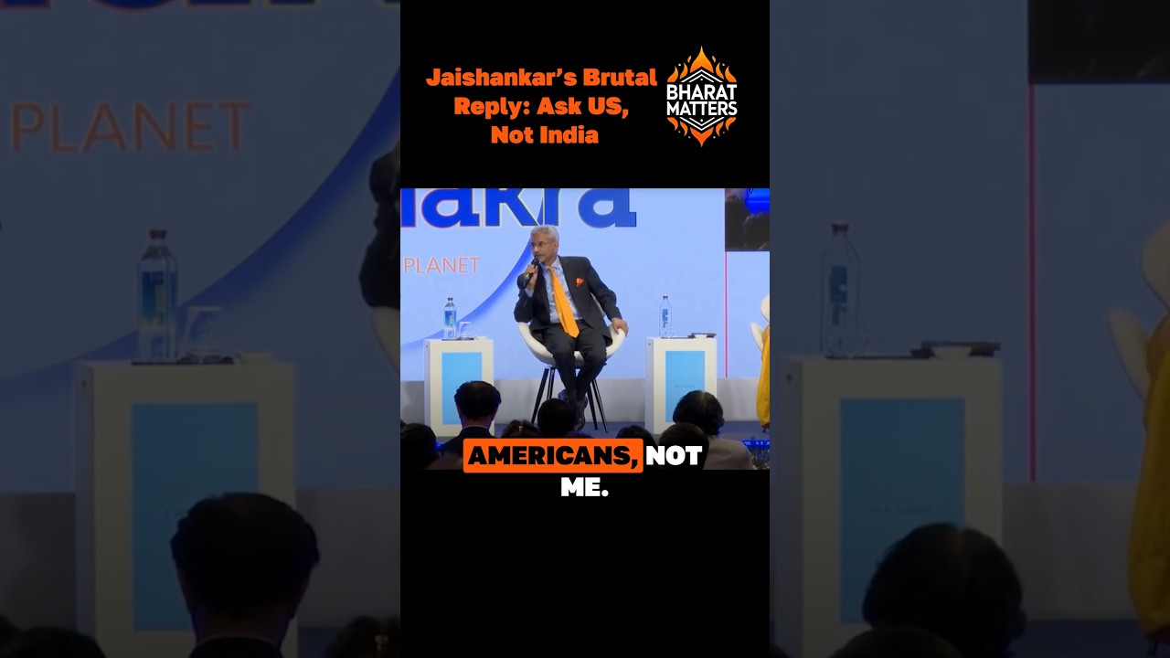 Jaishankar Schools Journalist on US