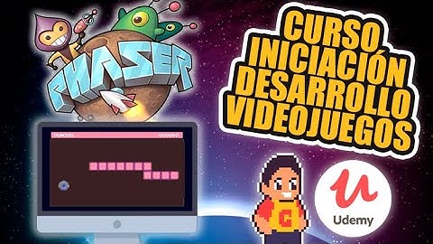 💥 Curso de INICIACIÓN ⚙️ en desarrollo de videojuegos con Phaser 3 🎮👾👨🏽‍💻💭 | gammafp