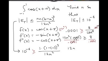8.7 Numerical Integration part 2