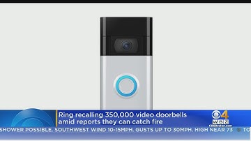 Ring Recalls 350,00 Smart Doorbells After Some Catch Fire