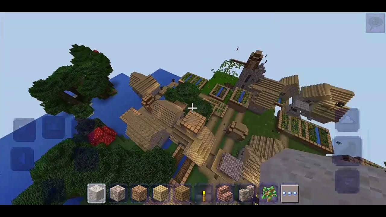 1. 5. 12. 22. Деревня майнкрафт 1.