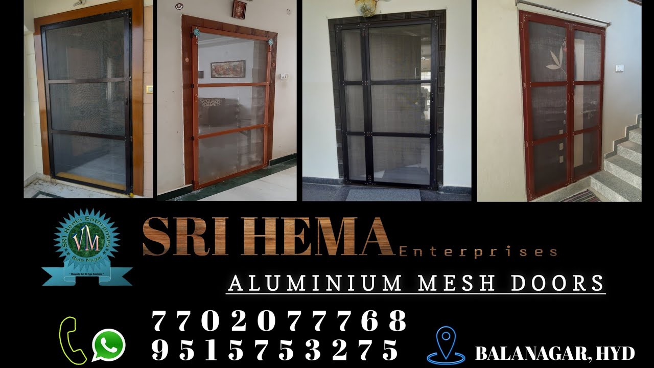 Aluminium Frame with 304 Ss Mesh,  Mosquito Net all type Solutions.  