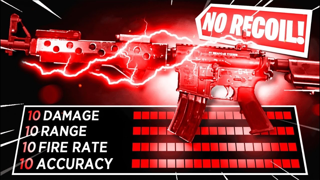 the "M4A1" HAS *NO RECOIL* 😵 (BEST M4A1 CLASS SETUP in WARZONE!)