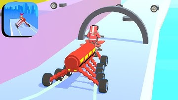 Springy Wheels - All Levels Gameplay Android,ios (Part 3)