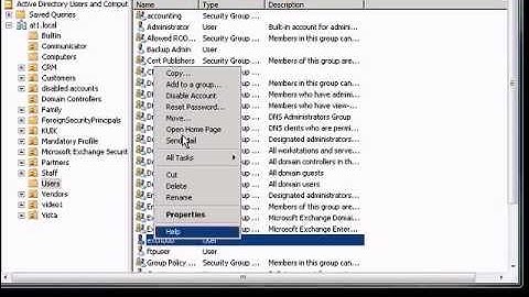 Move users to new OU in Active Directory Windows 2008