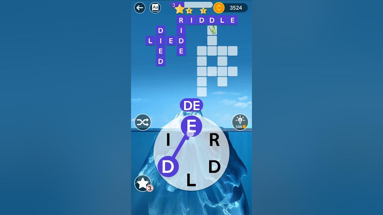 Wordscapes Daily Puzzle January 24 2023 Answer shorts YouTube