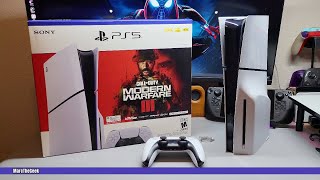 PS5 Slim Unboxing & Initial Setup