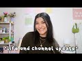 quick little life and channel update! :)