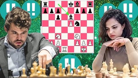 Perfect chess game 18, Magnus Carlsen vs Tania Sachdev 5