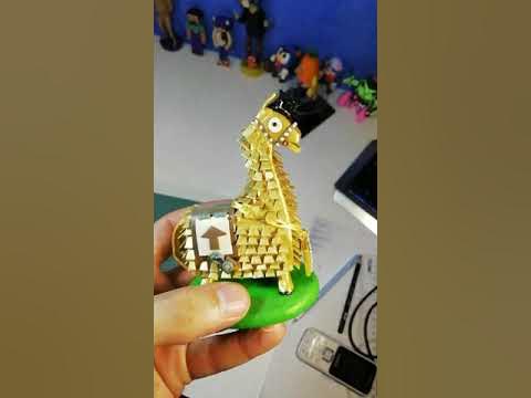 Золотая Лама из Фортнайт | Лепка Шоу - YouTube