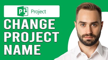 How To Change Project Name In Microsoft Project (How To Rename Project Name In Microsoft Project)