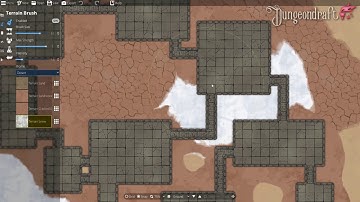 Dungeondraft - Progress Update - Terrain and Material Brushes