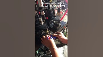 #Yanman semi auto hinge screw machine #Yanman