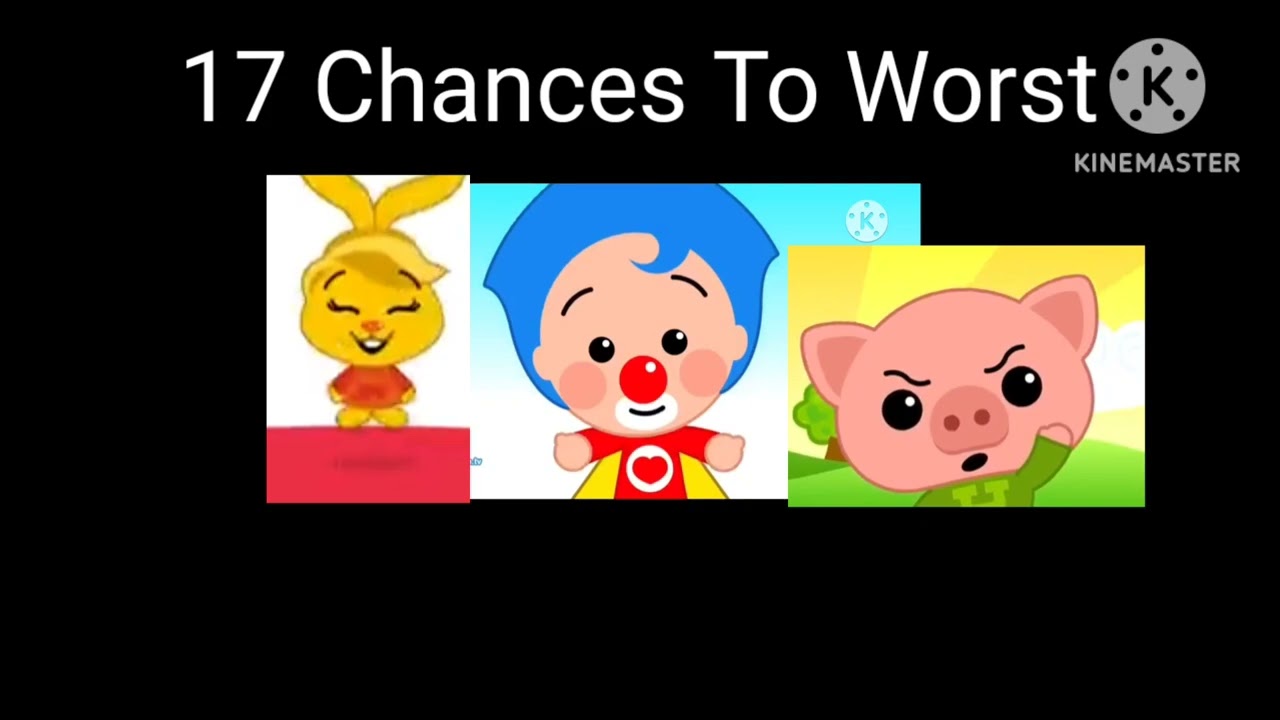 (Free Like Video) SMYIBN'S My Favorite To Least Favorite Shows List 101 (Worst Slides Edition) 