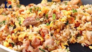 Рецепт жареного риса с курицей | Японский стиль
