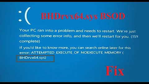 Fix - BHDrvx64.sys BSOD Error on Windows 11