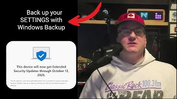 Free Windows 10 Security Updates Until 2026 Using Windows Backup!