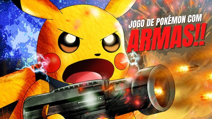 Fã cria jogo de tiro onde jogador caça Pokémons com armas de fogo