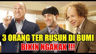 FILM KOMEDI LUCU TIGA SAHABAT KOCAK !!! - ALUR FILM TRHEE STOOGES