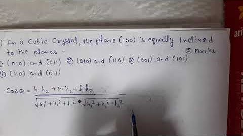 Solid state CSIR NET June 2016 solutions