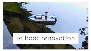 Rc Boat Renovation Malayalam How To Make A Rc Boat Air Powered Rc Boat