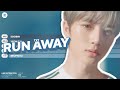 TXT - Run Away Line Distribution (Color Coded)