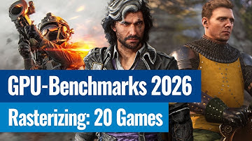 Rasterizing Benchmarks 2026 | GPU Performance Chart | 20 Games | Leistungsindex | AI Pro R9700 OC