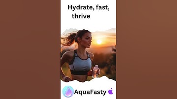 Struggling with weight loss? 💧 Start with just water. AquaFasty makes fasting simple, effective, an