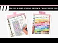 My 2025 Bullet Journal Review & What I'm Changing for 2026 Bullet Journal Setup 🥰 #journaling #bujo