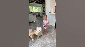 2 Year Old Makes Lunch #shorts