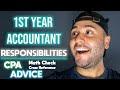 Public Accounting | First Year Accountant | What will you do? AUDITOR ADVICE