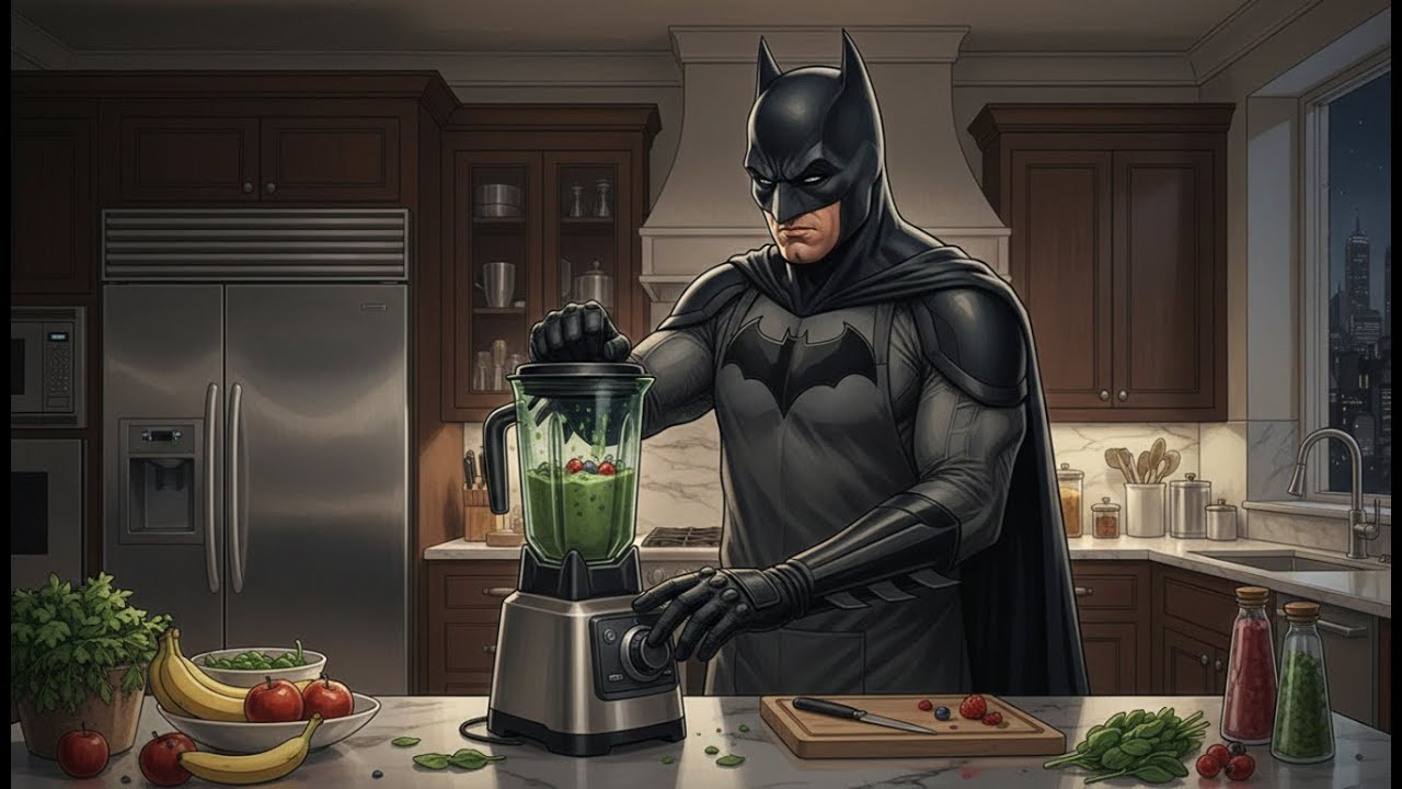 Batman in the Kitchen 🦇🍳 | Cooking Music