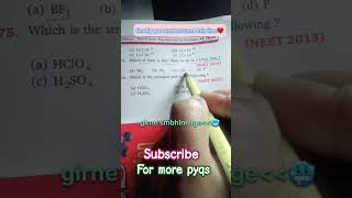 ionic equilibrium previous year question neet | neet practice questions | neet chemistry pyq #neet