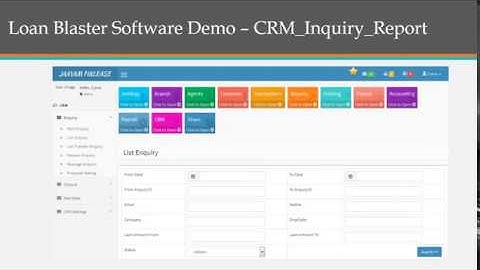 Cyrus - Loan Management Software Demo