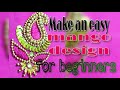 How to make an easy mango design for beginners