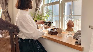 Vlog of daily life and meals to prepare for autumn | Antique tableware and clothes