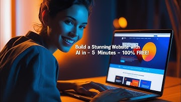 Build a Stunning Website with AI in 5 Minutes — 100% Free!