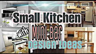 Small Kitchen with Mini Bar Design Ideas || Mom's Favtime