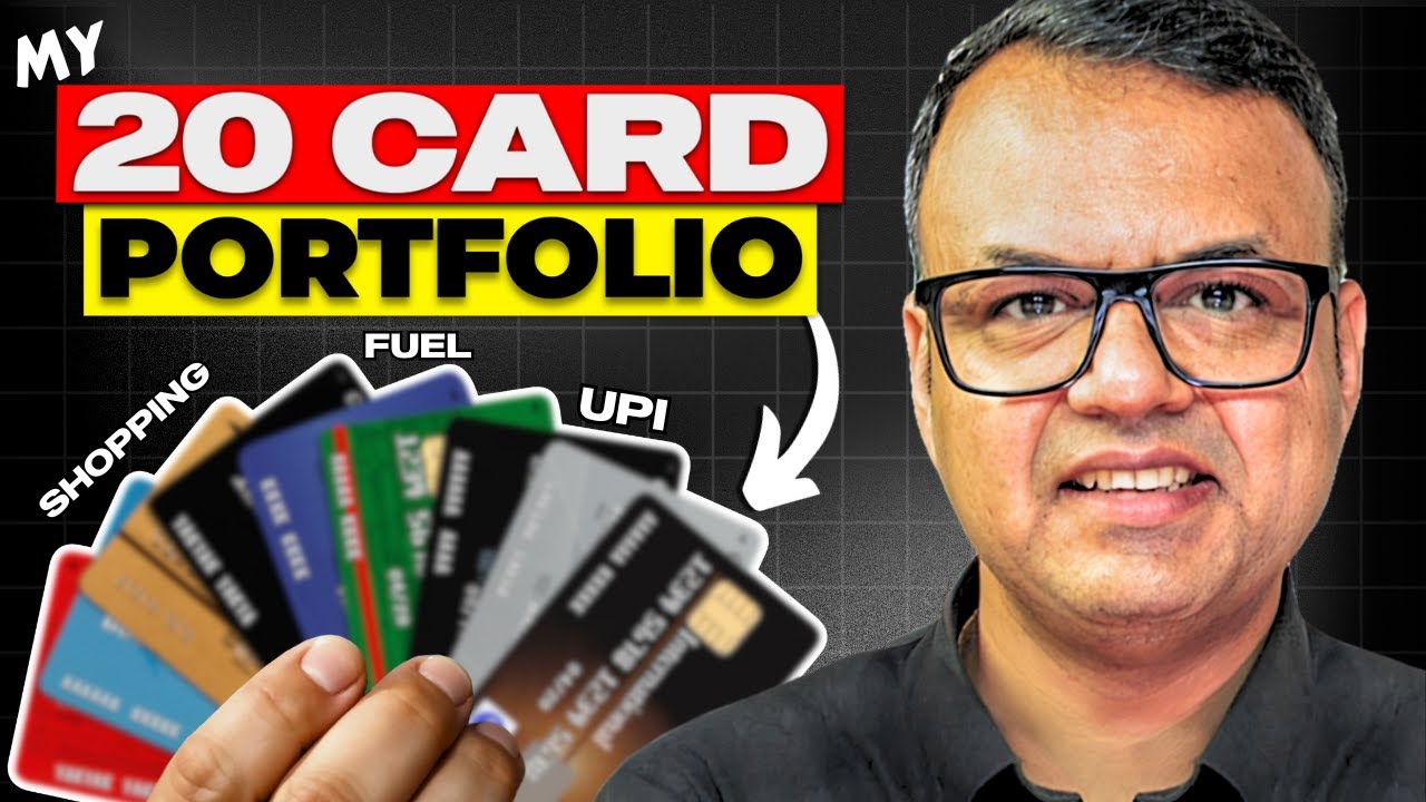 My 2025 Credit Card Portfolio - REVEALED || Best Credit Cards in India - 2025