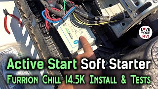 ActiveStart Soft Starter Installation for Furrion 14.5K AC + Inverter/Generator Tests & Demos screenshot 5